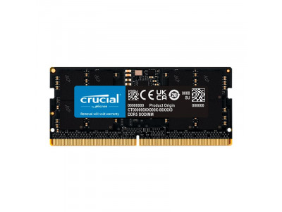 Памет за лаптоп DDR5 16GB 4800MHz CL40 CT16G48C40S5 Crucial